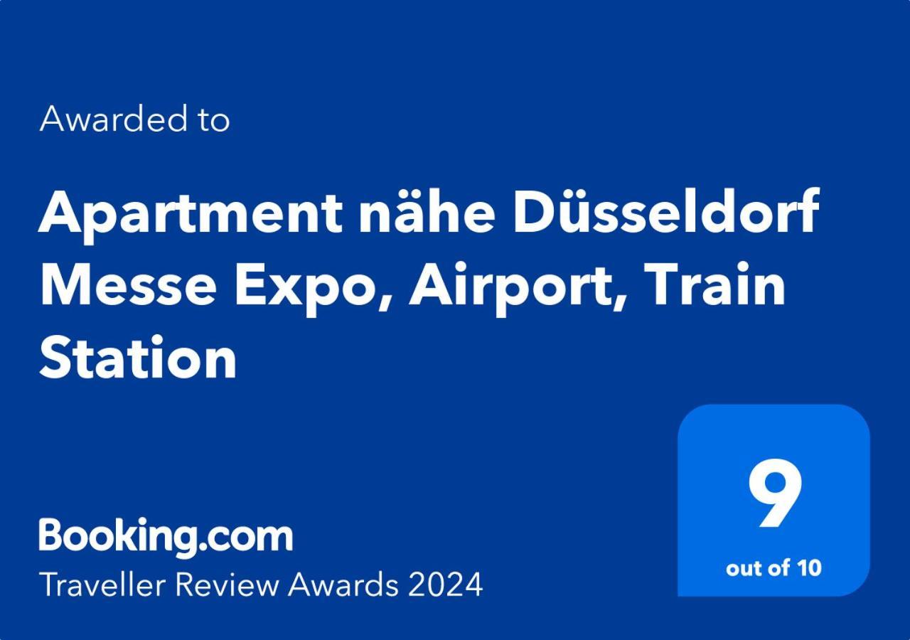 Apartment Naehe Duesseldorf Messe Expo, Airport, Train Station Duisburg Eksteriør bilde